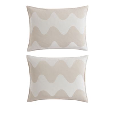 Lokki Beige Duvet Cover Set, Full/Queen