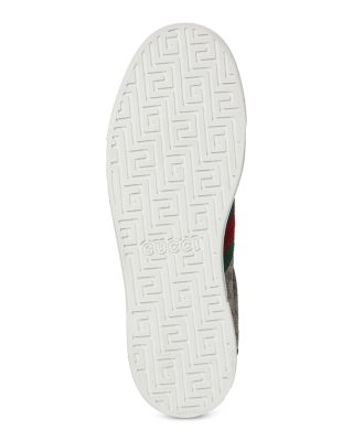 Men's Ace Canvas and Leather Sneakers