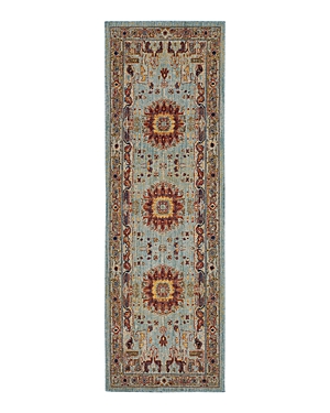 Karastan Pandora Covetous Runner Area Rug, 2'4 X 7'10 In Blue