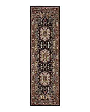 Karastan Pandora Covetous Runner Area Rug, 2'4 X 7'10 In Grey/charcoal