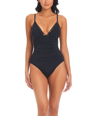 Bleu Rod Beattie - Mio Knot Detail One Piece Swimsuit