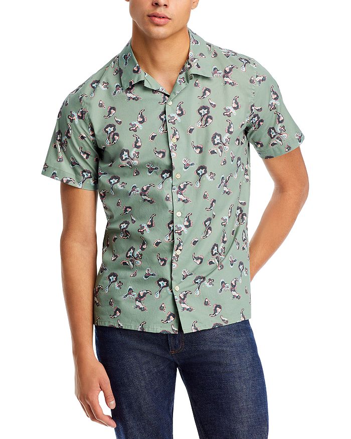 PS Paul Smith Short Sleeve Casual Fit Button Up Shirt | Bloomingdale's
