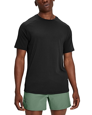On Focus Performance Running T-shirt In Black