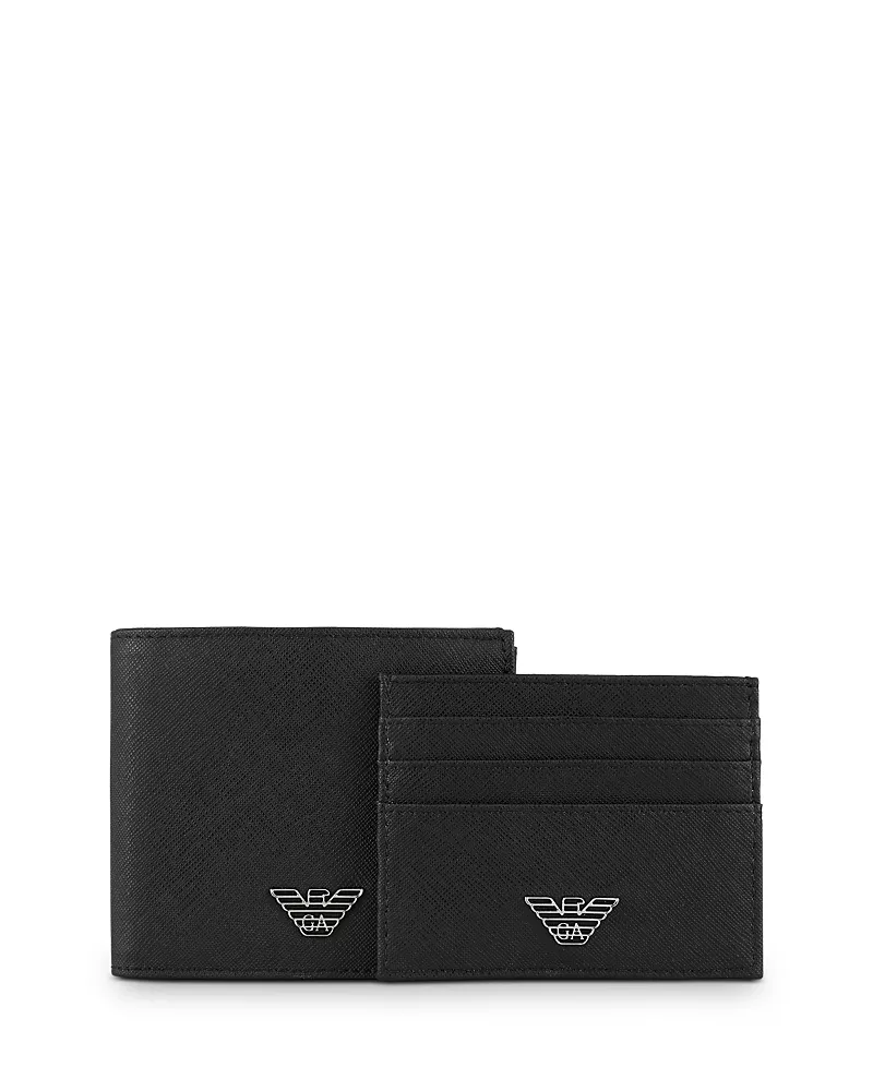 Emporio Armani Wallet & Credit Card Holder Gift Set