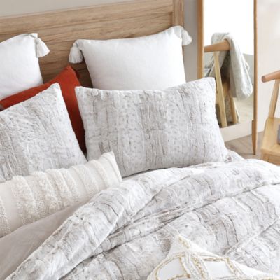 Snow Leopard Comforter Set, Full/Queen