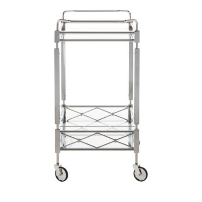 Ingrid 2 Tier Rectangle Bar Cart