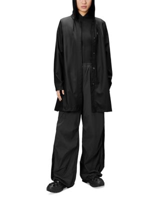 Hooded A-Line Rain Jacket