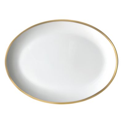 Twig New York - Golden Edge 11" Oval Platter