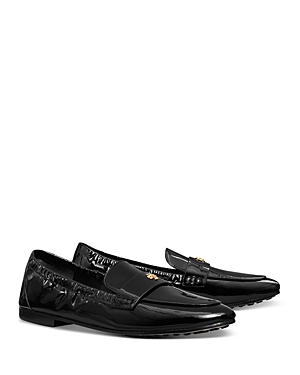 Shop Tory Burch Women's Almond Toe Ballet Loafers In Perfect Black