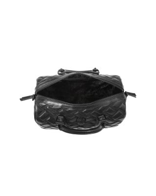 Kensington Boston Drench Quilted Leather Bowling Bag