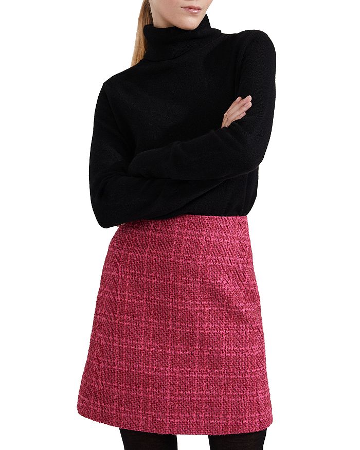 HOBBS LONDON Ramona Tweed Skirt Bloomingdale's