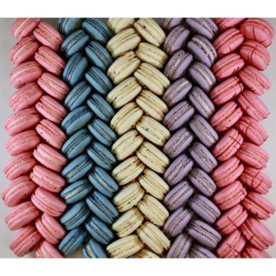 Unicorn French Macarons Gift Box, 20 Piece