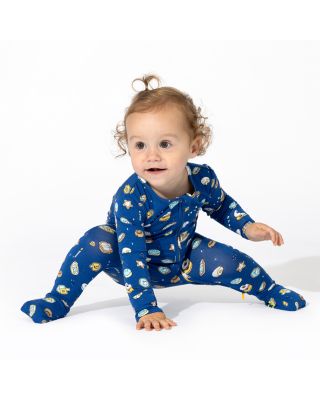 Unisex Hanukkah Cookies Print Convertible Footie - Baby, Little Kid