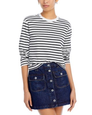Cotton Striped Top