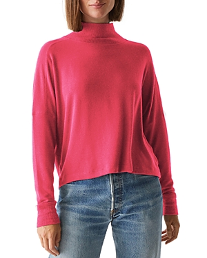 Michael Stars Frida Mock Neck Top In D. Voltage
