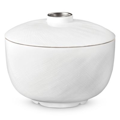 L&#039;Objet Han Platinum Rice Bowl with Lid