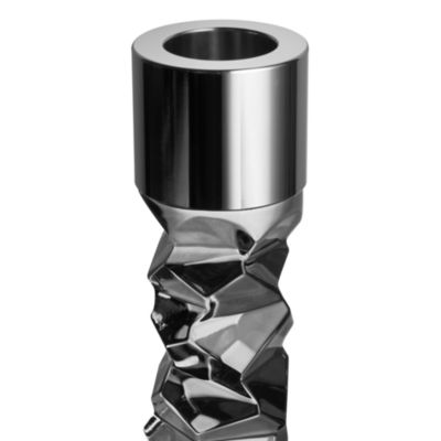 Carat Graphite Candlestick Holder, Large