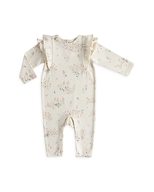 Shop Pehr Unisex Flower Patch Long Sleeve Coverall - Baby