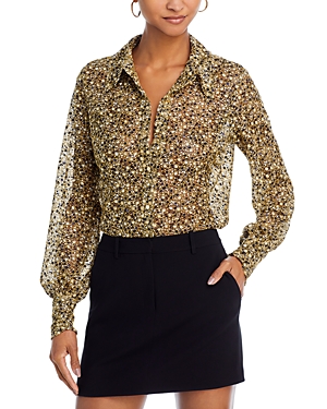 RAMY BROOK AMALIA EMBROIDERED BLOUSE