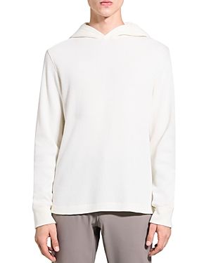 Shop Theory Mattis Hoodie In Ivory