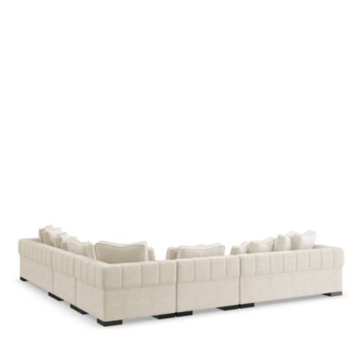 Edge 5-Piece Fabric Sectional 