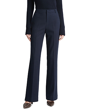 Shop Vince Low Rise Bootcut Pants In Atlantic