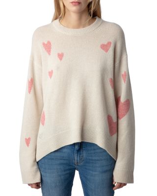 Zadig & Voltaire Markus Cashmere shops Heart Sweater