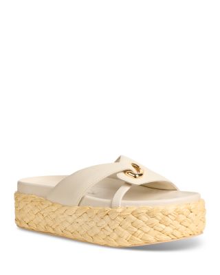 Cult Gaia Women's Blythe Platform Slide Sandals