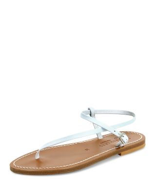 K.Jacques - Women's Vassili Ankle Strap Thong Sandals