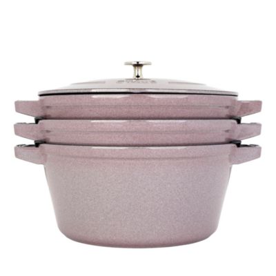 Staub 4 Pc. Stackable Enameled Cast Iron Set