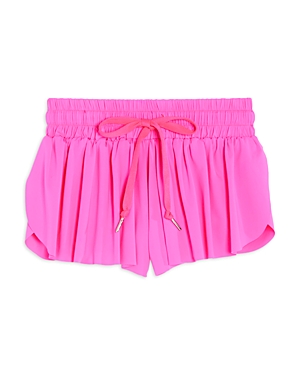 Katiejnyc Girls' Farrah Shorts - Big Kid In Hot Pink