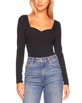 Oplxuo Women's Maternity Cross Wrap Top - Stretchy Long Sleeve Pregnancy Blouse