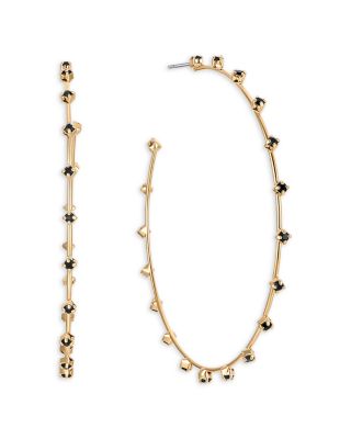 Ettika - Simple Spark Hoop Earrings in 18K Gold Plated