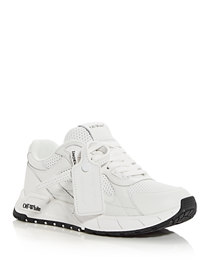 Shop Off-white Women's Runner B Low Top Sneakers In White