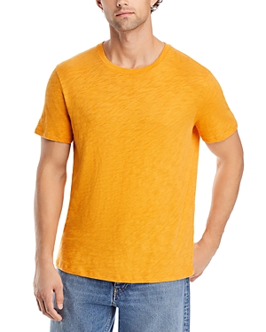 Atm Anthony Thomas Melillo Slub Knit Space Dye Tee In Tuscan Sun