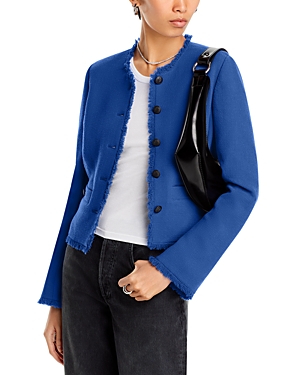 Shop Rag & Bone Carmen Wool Jacket In Bright Blue
