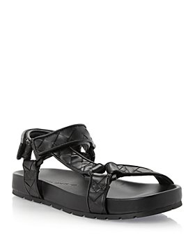 Bottega Veneta - Women's Leather Flat Sandals