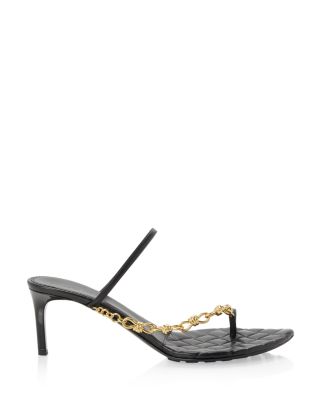 Bottega Veneta - Women's Andiamo High Heel Thong Sandals