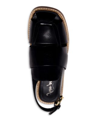 Women's Libby Square Toe Slingback Fisherman Sandals 