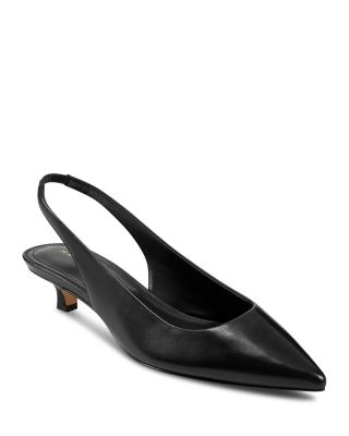 Women's Posey Pointed Toe Slip On Slingback Pumps