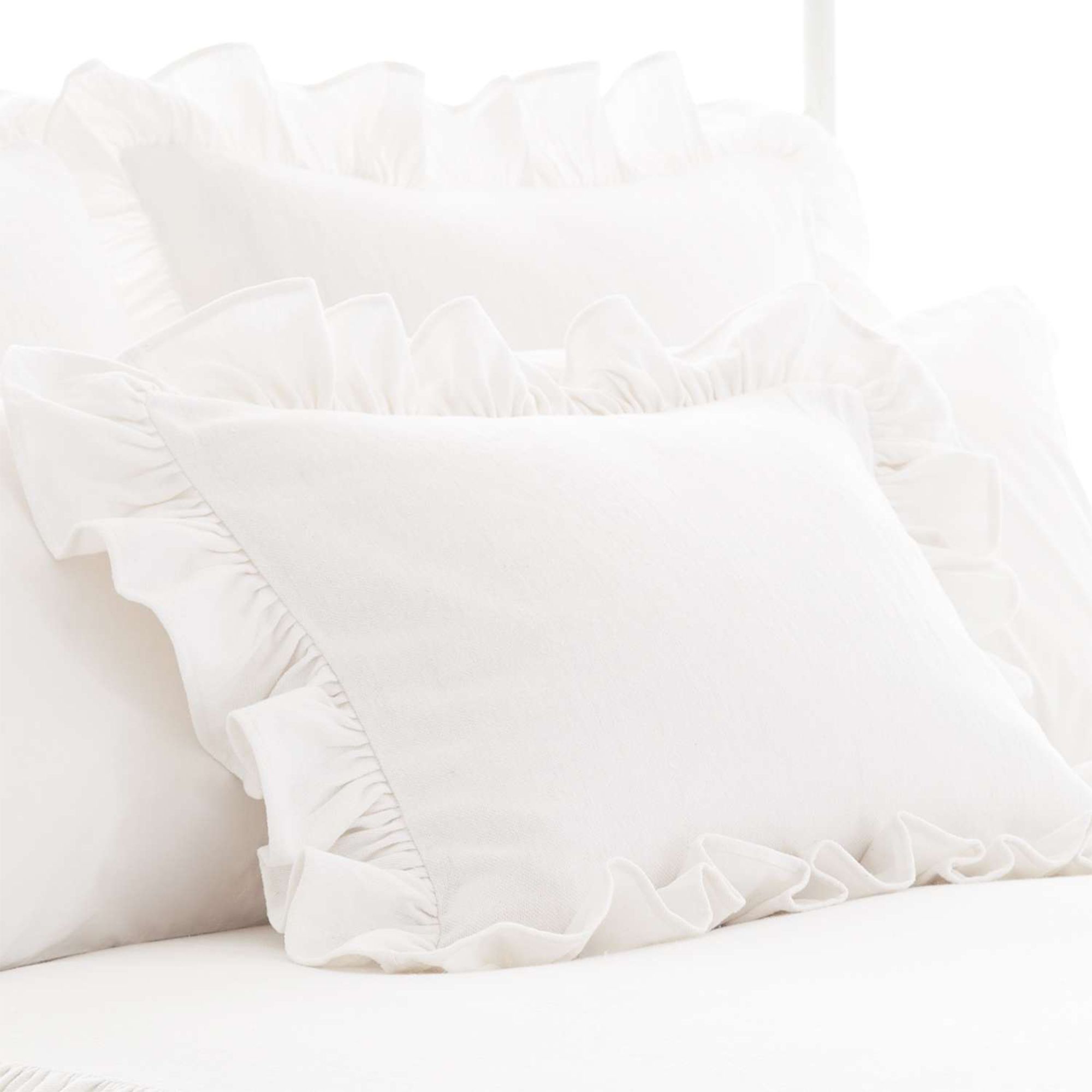 Wilton Ruffle Sham, Standard - Image 1