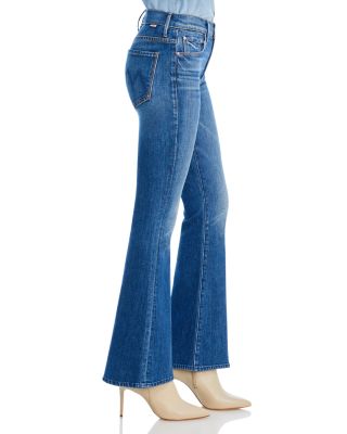 The Weekender Mid Rise Flared Jeans in It's A Small World