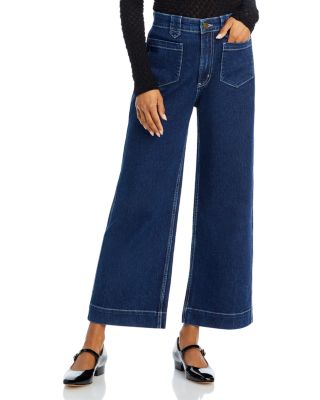 FRAME - Utility Relaxed Wide Leg Jeans in Gabriel
