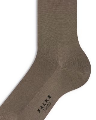 Cotton Blend Fil D'&eacute;cosse Mid Calf Socks