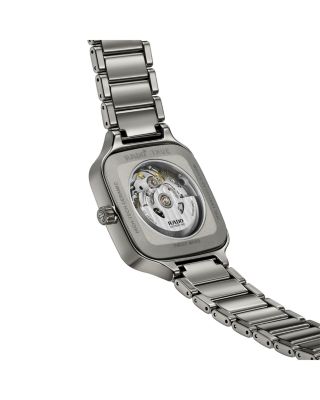 True Square Open Heart Diamond Watch, 38mm