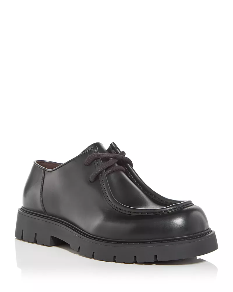 Bottega Veneta Men's Haddock Moc Toe Loafers