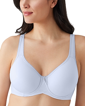 Wacoal Basic Beauty Full-figure Contour Spacer Bra In Ancient White