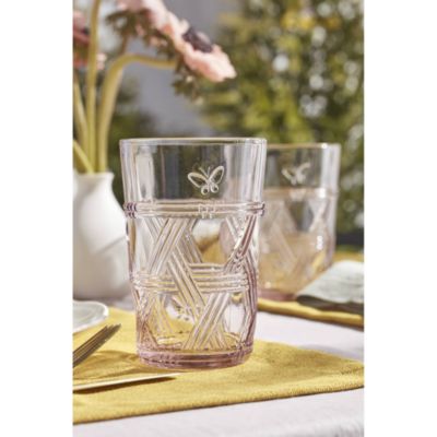 Butterfly Meadow Tall Glass, Set of 4