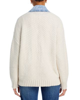 Last Call Mixed Media Cardigan