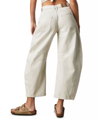 Good Luck Mid Rise Barrel Jeans